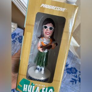 Progressive FLO Hula Girl Car Ornament New